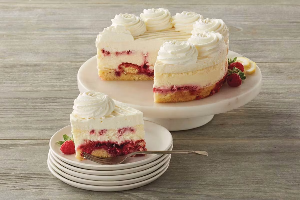7-Inch Lemon Raspberry Cream Cheesecake - The Cheesecake Factory Menu Prices 2026